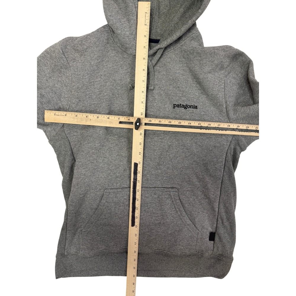 Patagonia P-6 Logo Uprisal Hoody Grey Pullover Hoodie Mens Size S - Picture 2 of 5